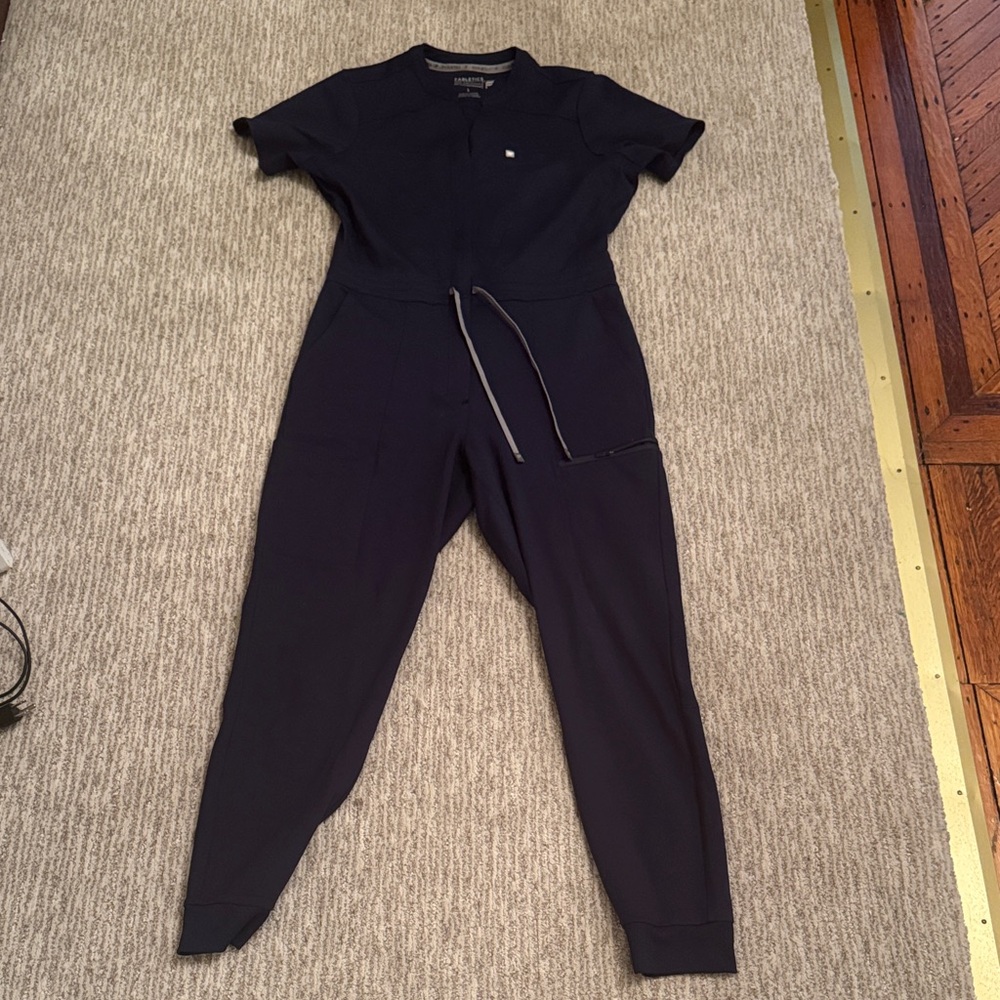 NWT FABLETICS Jumpsuit Color BLACK